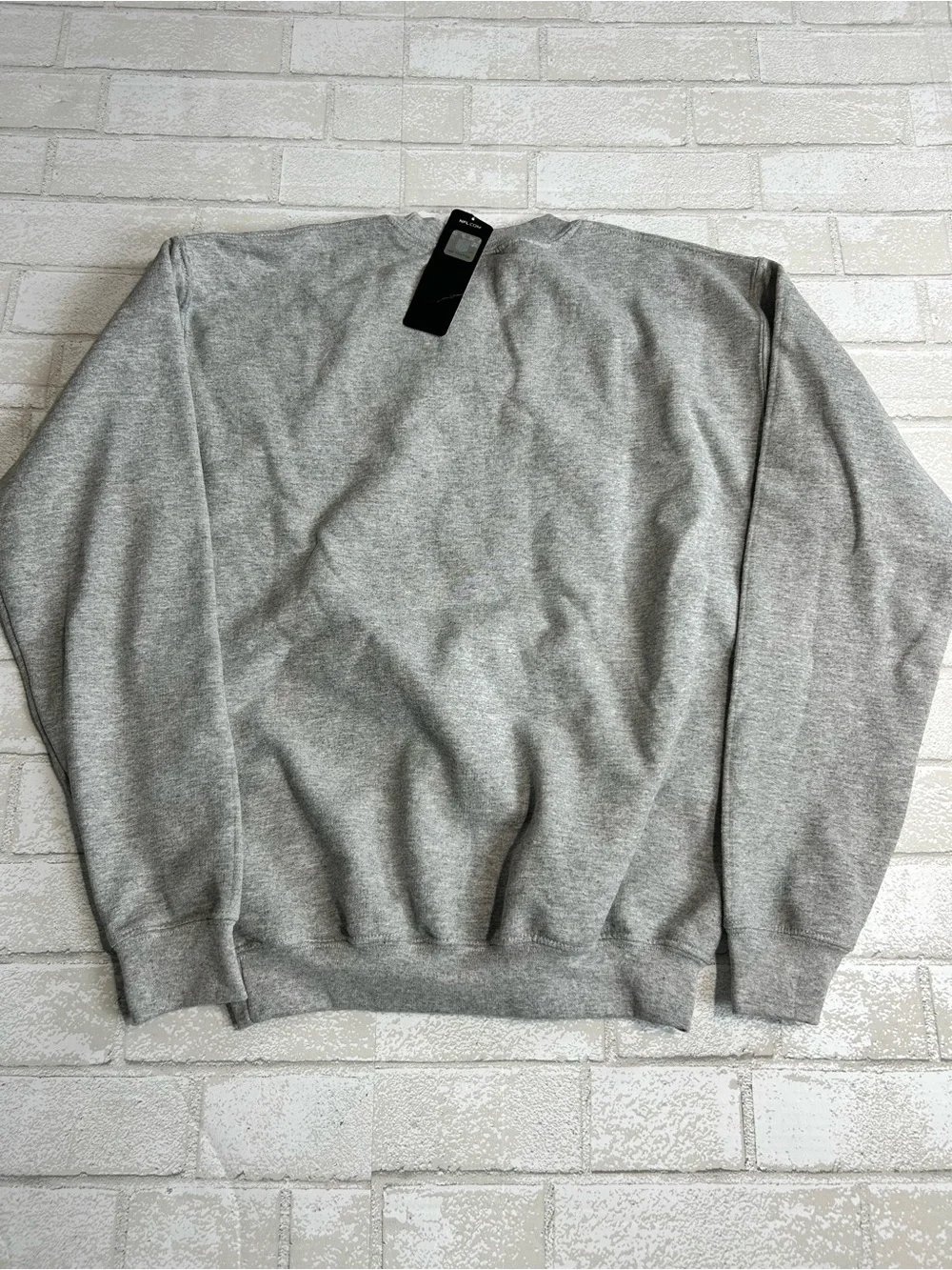 San Francisco 49ers Game Day Football Gray Crewneck Sweatshirt Kids XL